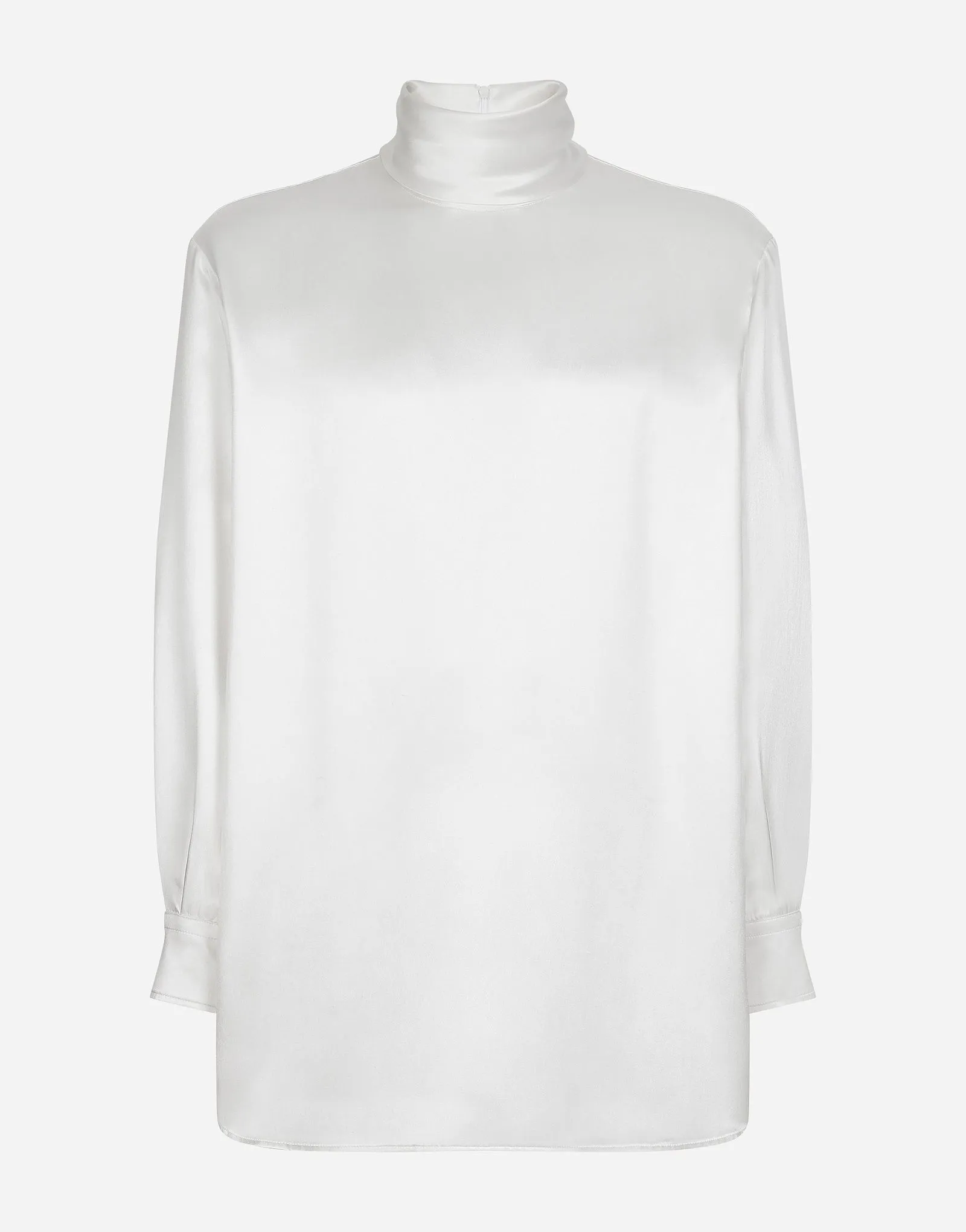 Dolce & Gabbana Silk Turtleneck Long Sleeve