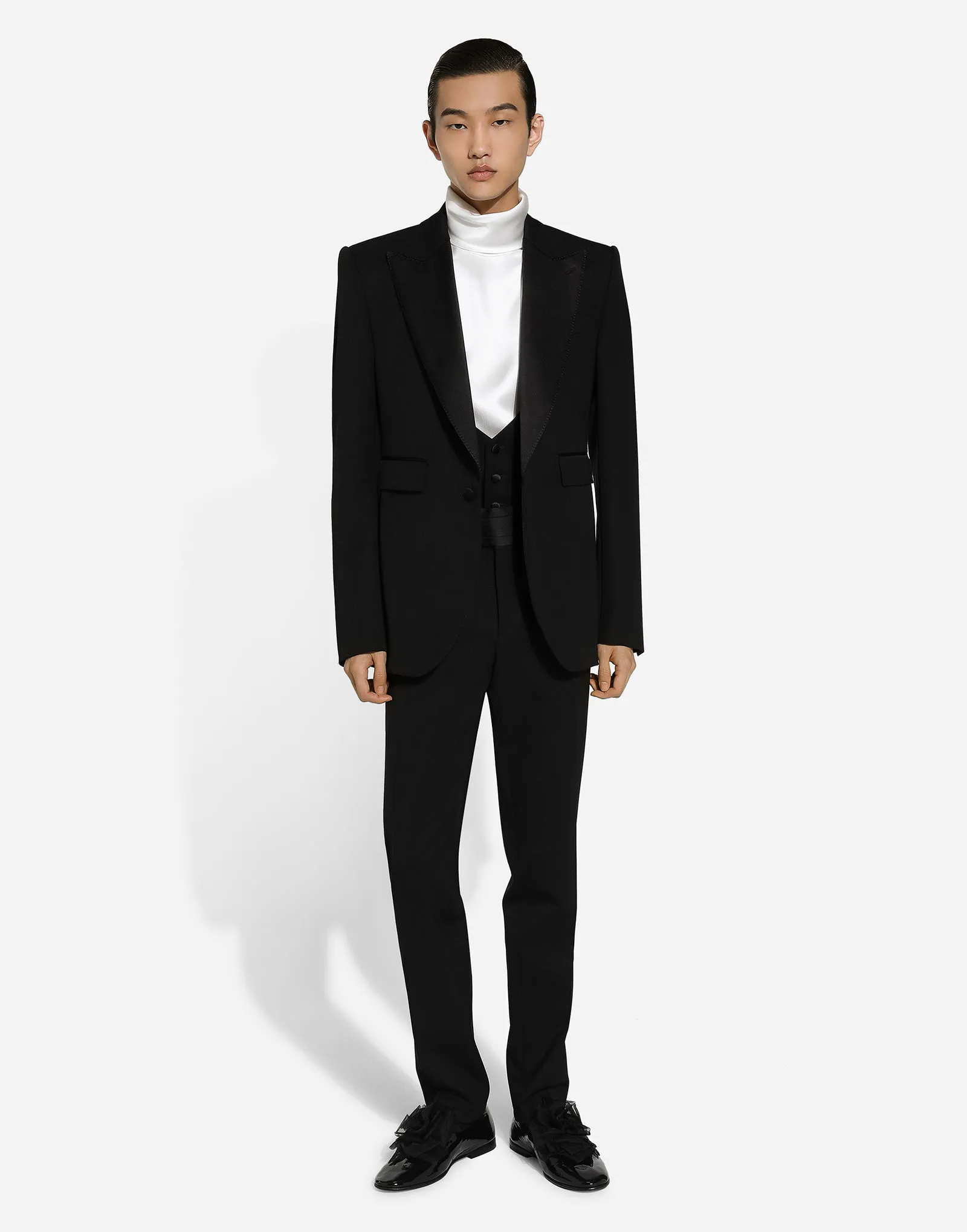 Dolce & Gabbana Silk Turtleneck Long Sleeve