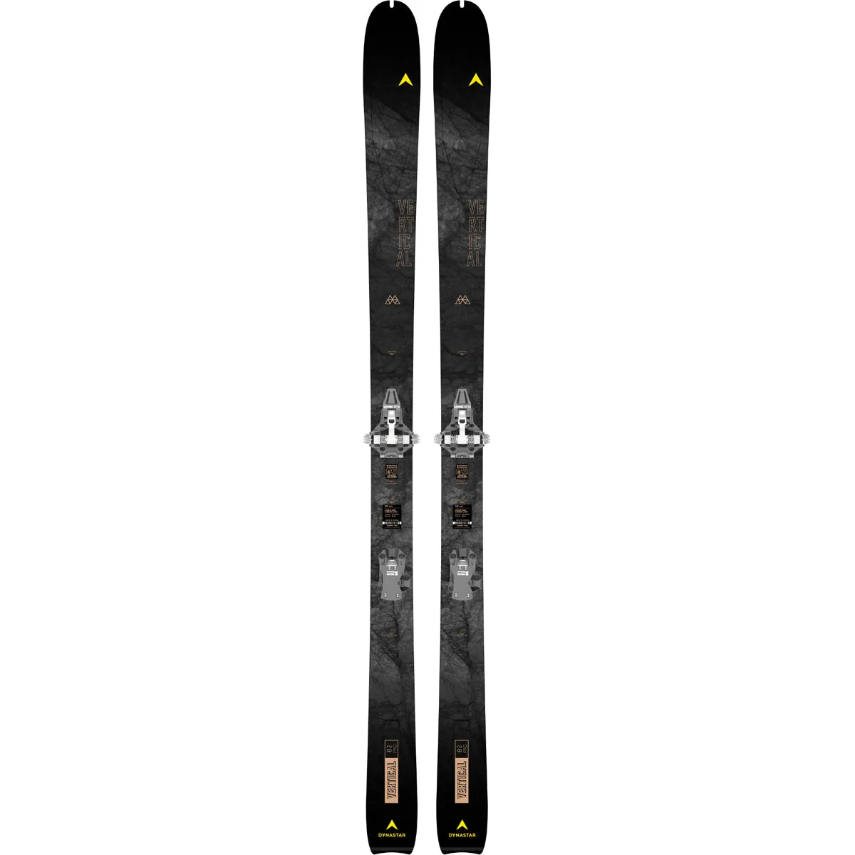 ESQUíS CON FIJACIóN  MVERTICAL PRO OPEN ST 10 BLAC DYNASTAR