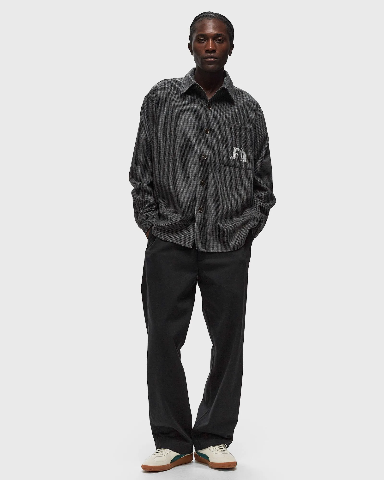 Fucking Awesome Oversized Wool Flannel Shirt