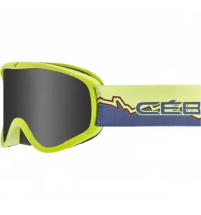 Gafas de esquí Cébé Hoopoe (Lime Blue Mountain Matte Grey Ultra Black Cat.3) junior