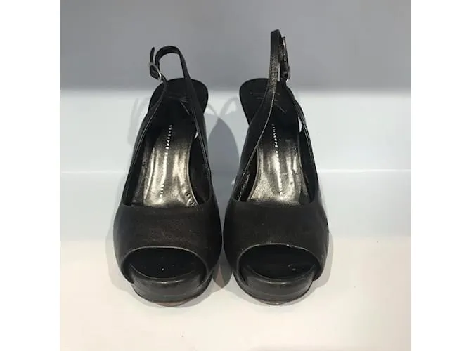 GIUSEPPE ZANOTTI Tacones T.UE 38.5 cuero Negro 