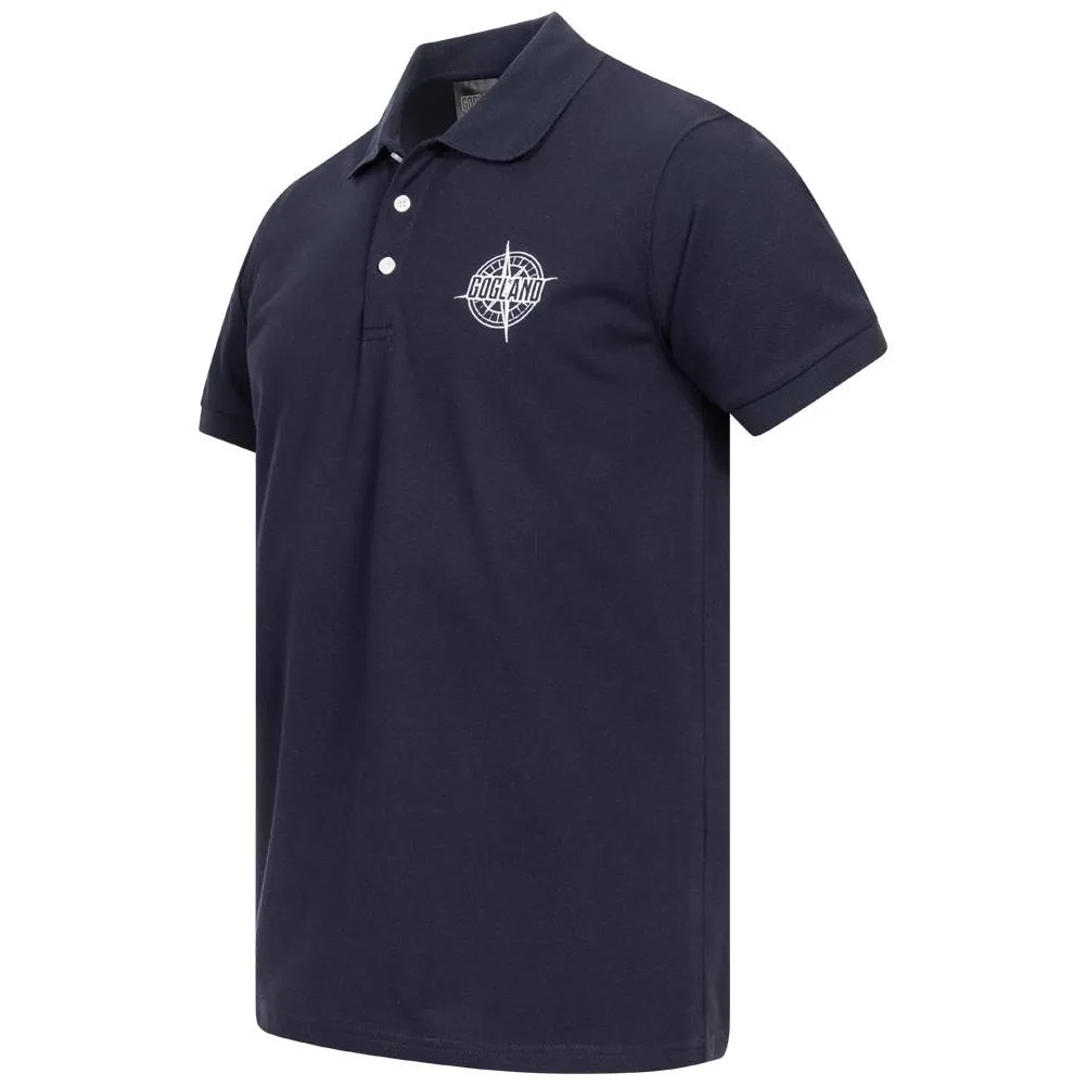 GOGLAND "Noshak" Hombre Polo azul marino