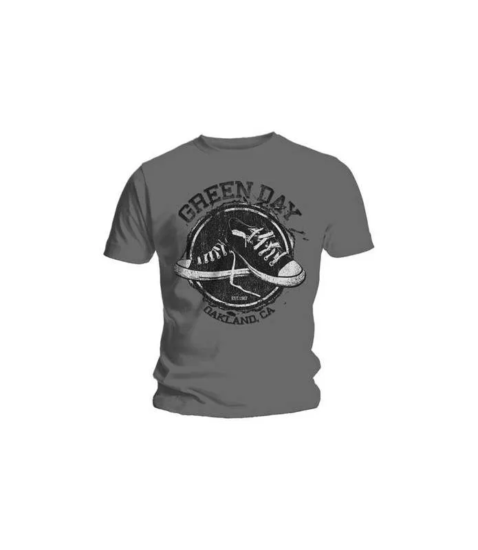 GREEN DAY Converse Camiseta Licencia oficial Chico Men's Tee Rockoff GDTS04MG
