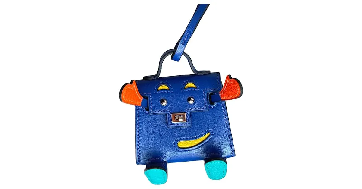 Hermès muñeca Kelly Azul 