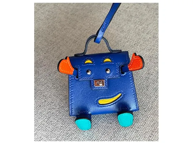 Hermès muñeca Kelly Azul 