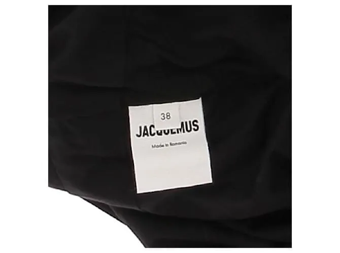 JACQUEMUS Vestidos T.FR 38 Viscosa Negro 