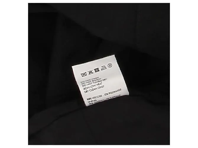 JACQUEMUS Vestidos T.FR 38 Viscosa Negro 