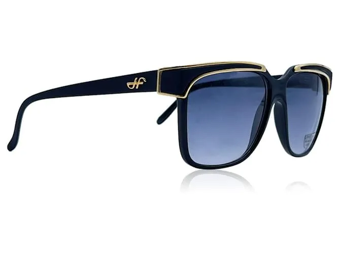 JACQUES FATH GAFAS DE SOL DE ACETATO NEGRO VINTAGE PARIS MOD. 8860 FA 01 