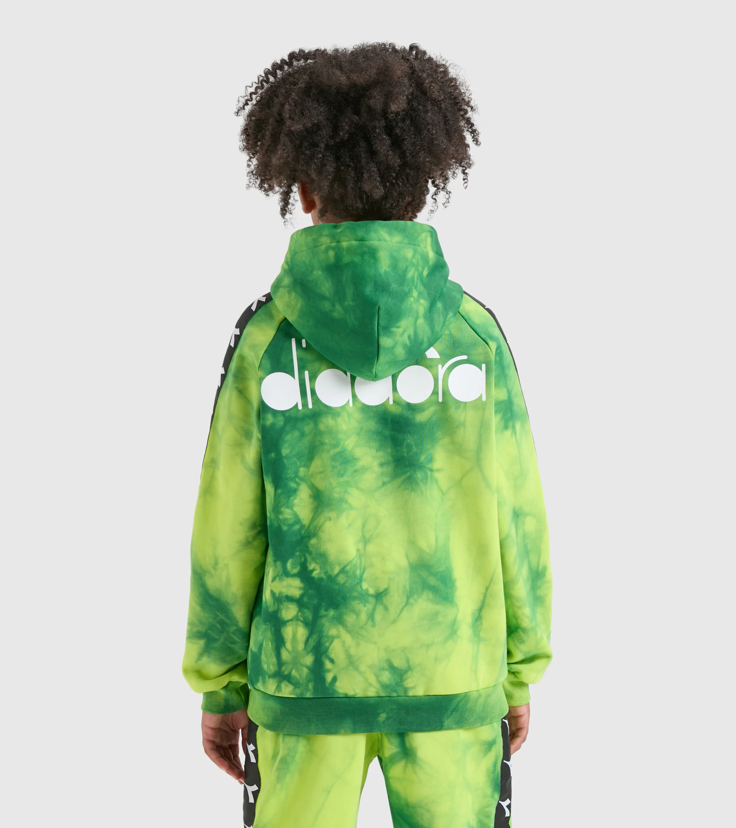 JB.HOODIE FZ AO D SUDADERA VERDE MILITAR  NI&NTILDE;O