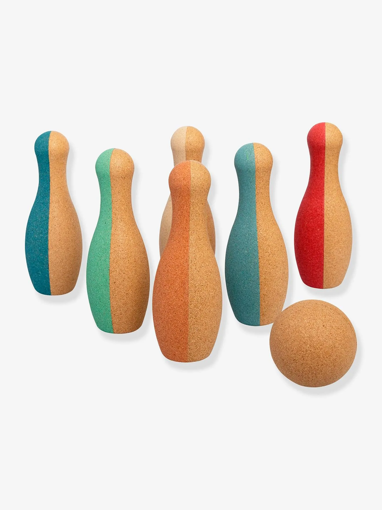 JUEGO DE BOLOS DE CORCHO  KORKO