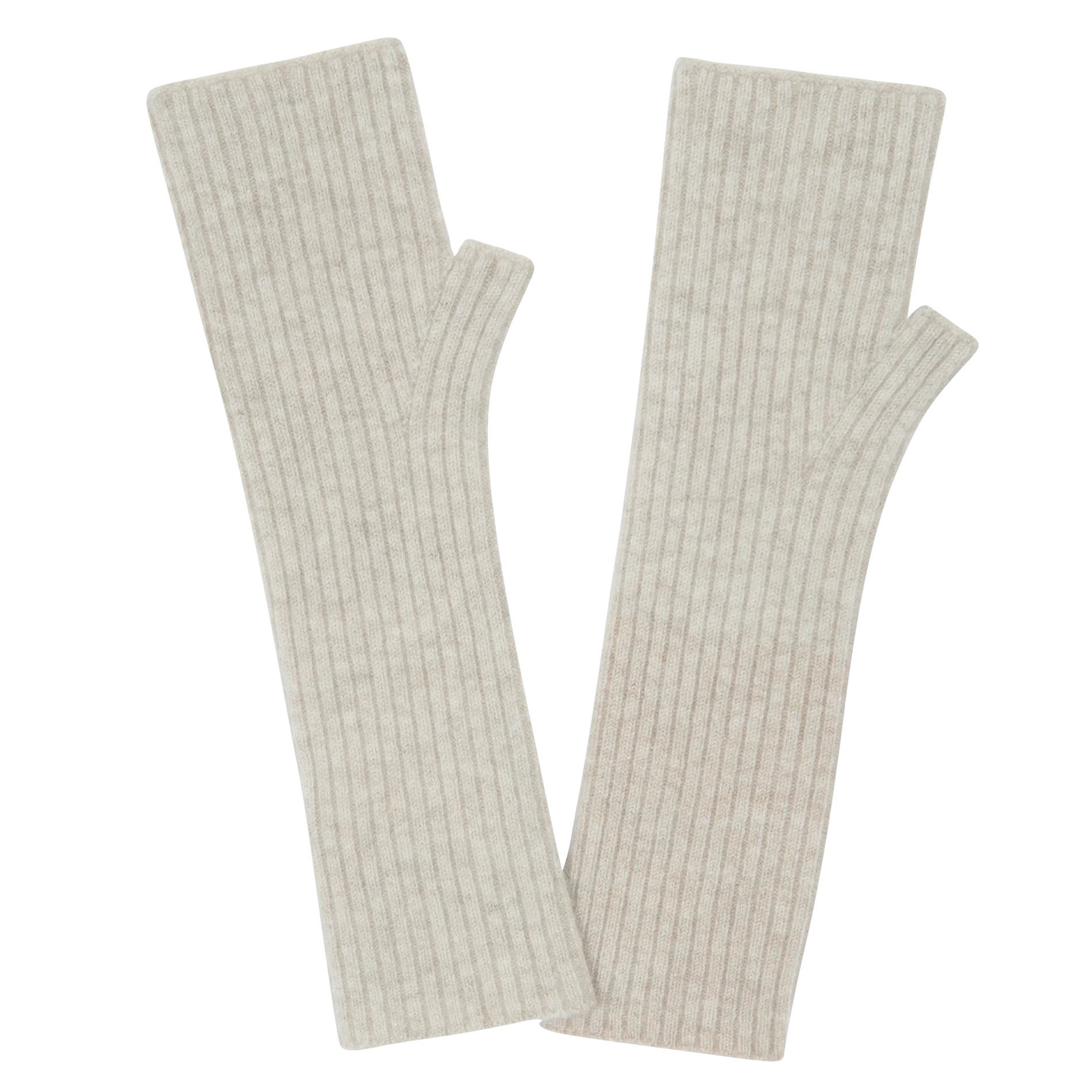 KUJTEN KNOKKE  MITONES DE CACHEMIRA EN BEIGE
