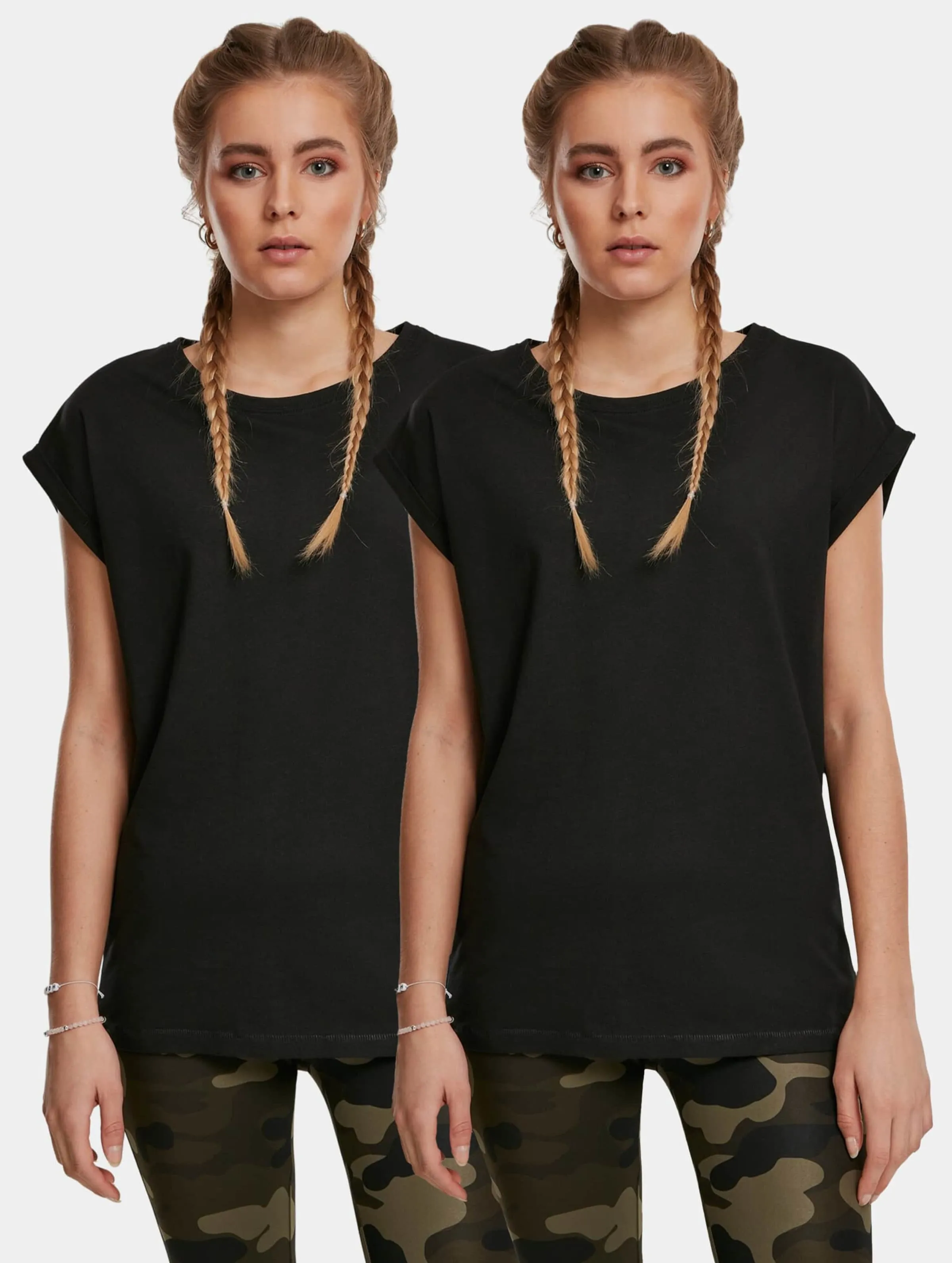 LADIES EXTENDED SHOULDER 2PACK