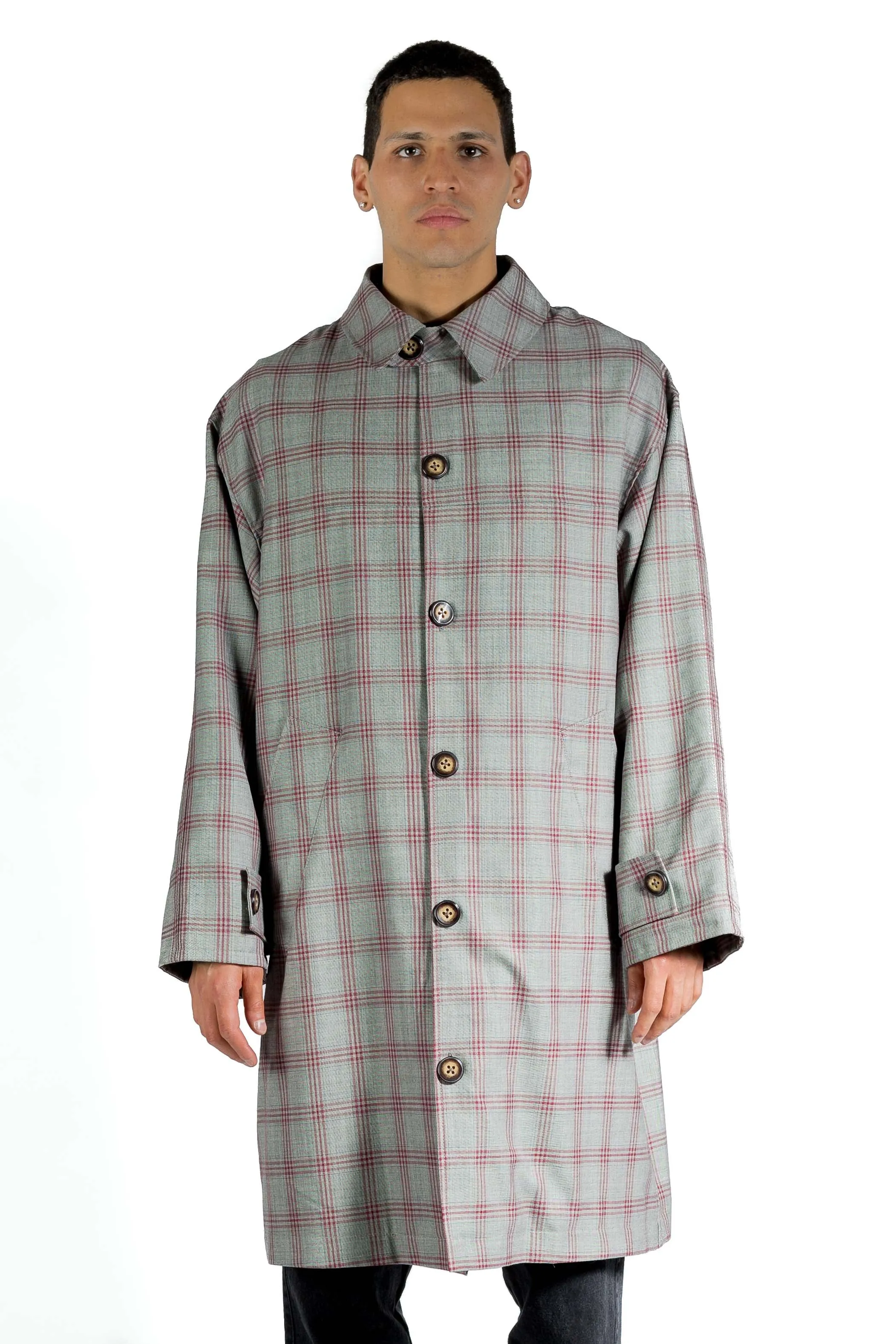 Liberal Youth Ministry Plaid Grunge Coat