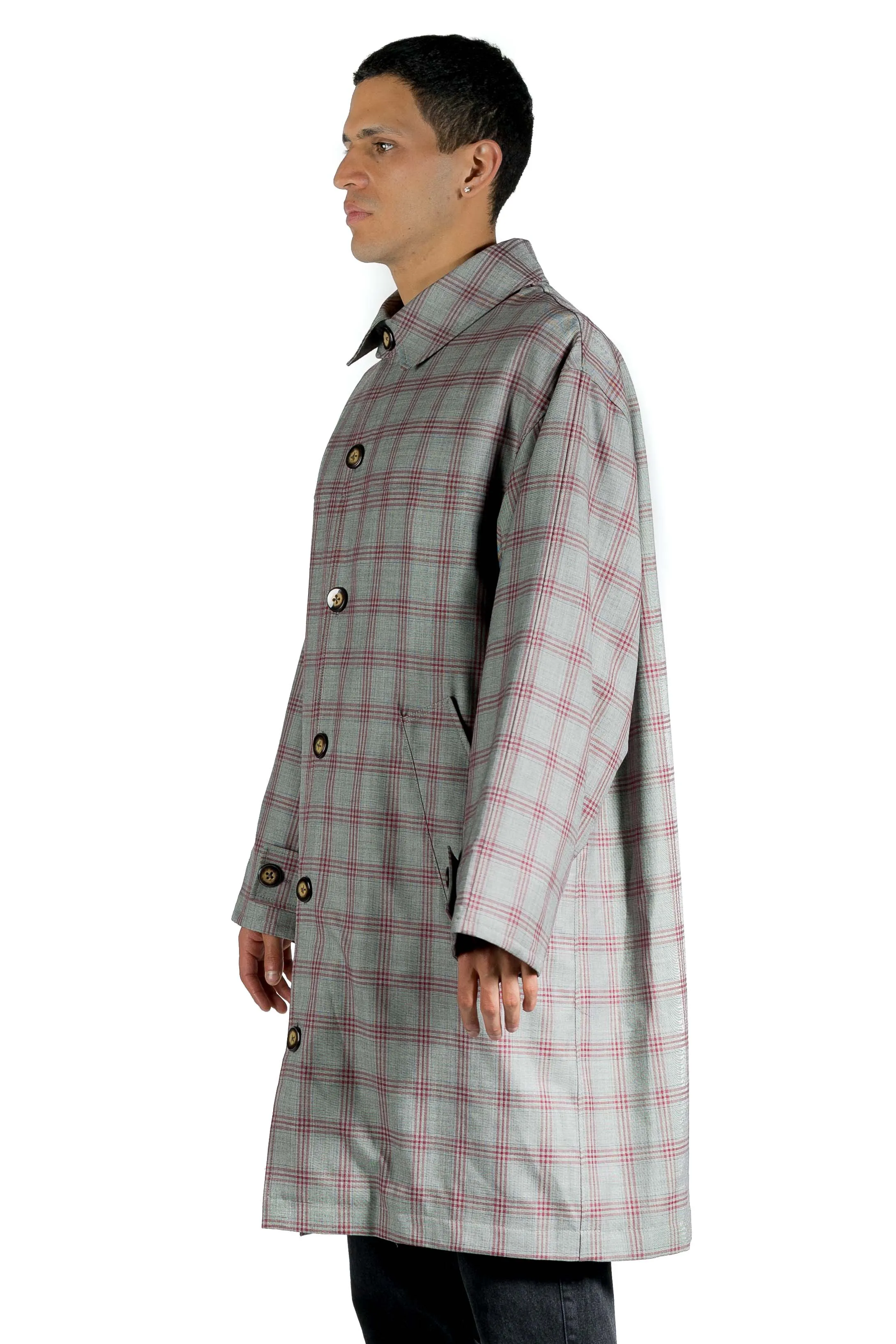 Liberal Youth Ministry Plaid Grunge Coat