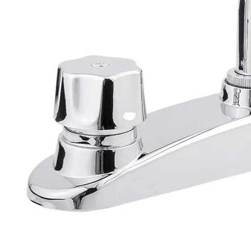 Llave Mezcladora para Fregadero URREA 318Q 8 PULG CROMO