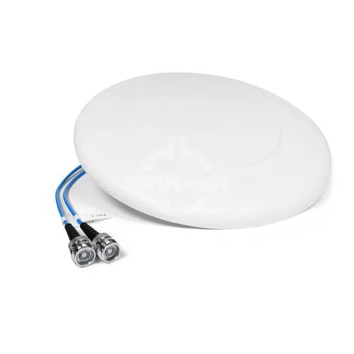 MIMO 2 PUERTOS HHPOL OMNI  ANTENA PLANA INTERIOR 6944300 MHZ 6 DBI 360&DEG; 4.3.10 HEMBRA