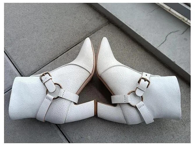 Miu Miu botas Blanco 