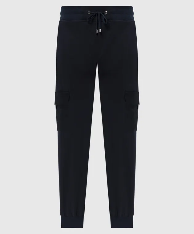 MooRER Enrich blue joggers