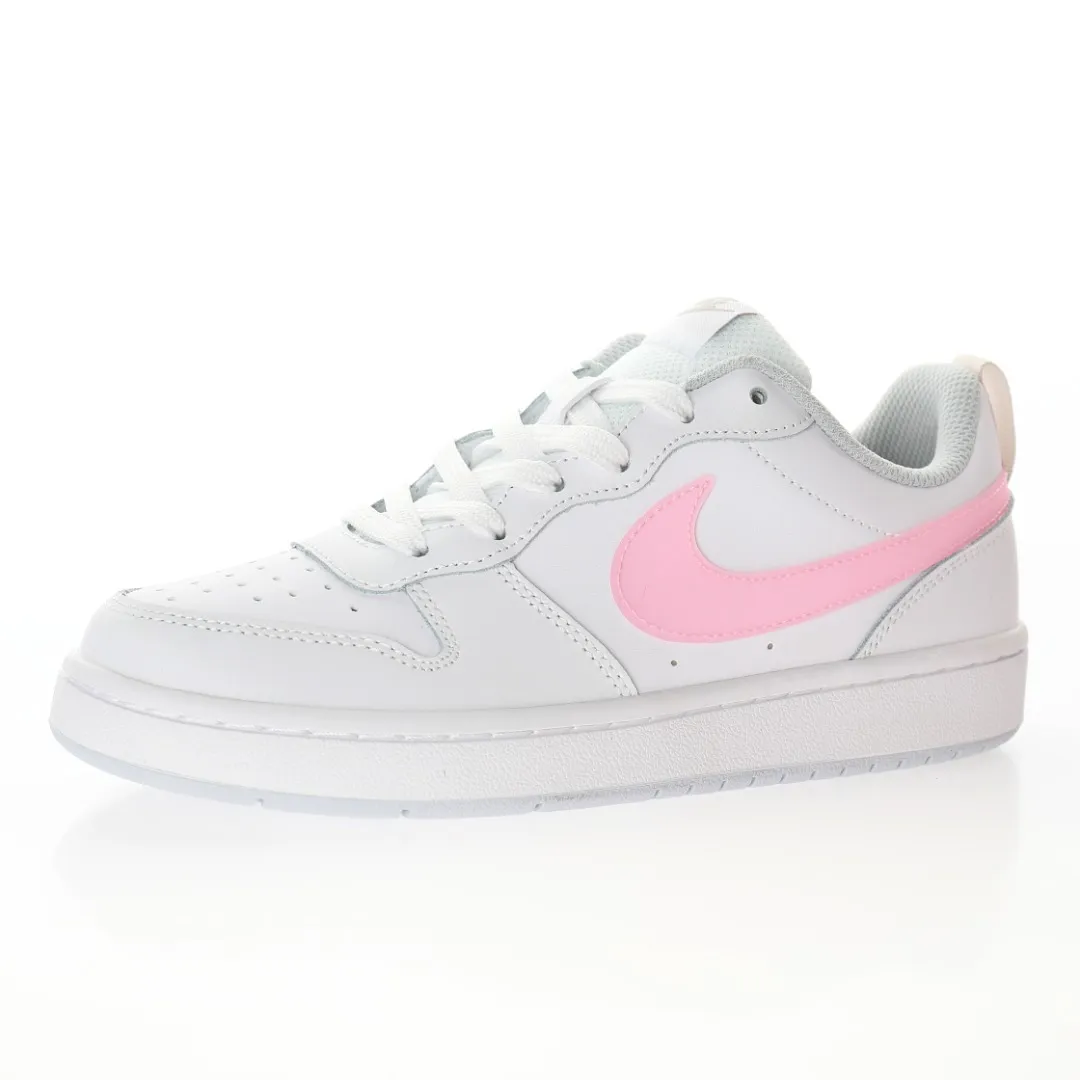 Nike Air Force Pink & Blue Swoosh