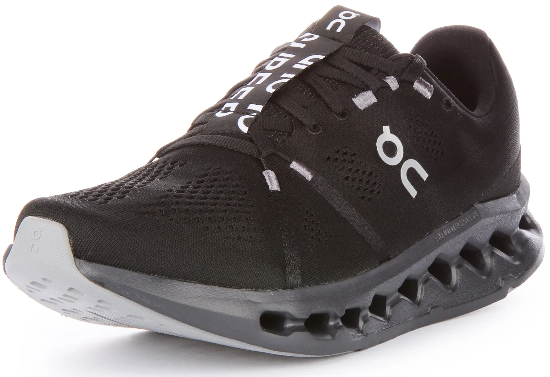 On Running Cloudsurfer Zapatillas con cordones de malla CloudTec Phase para hombre en blanco