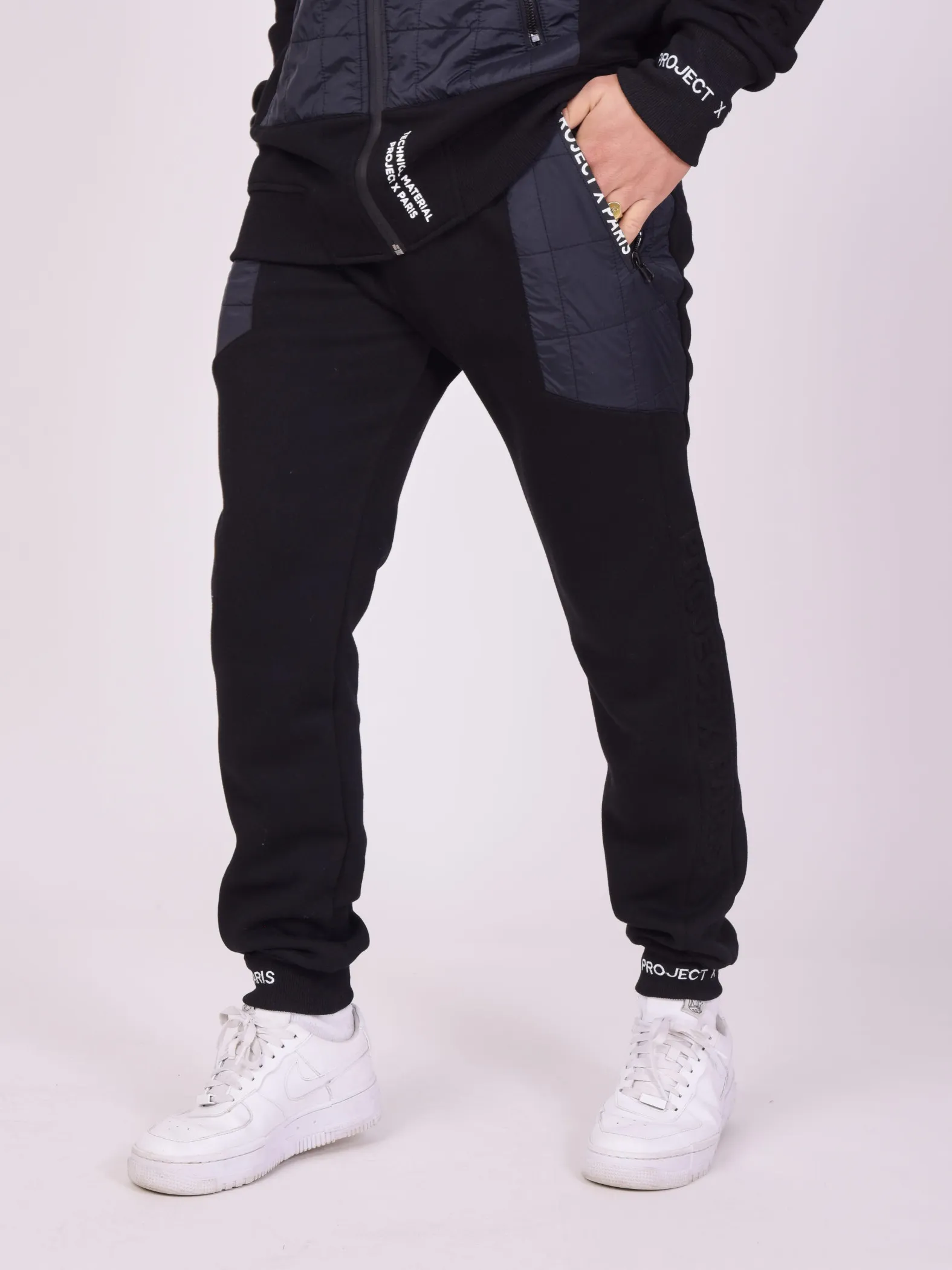 Pantalones de jogging con inserción acolchada