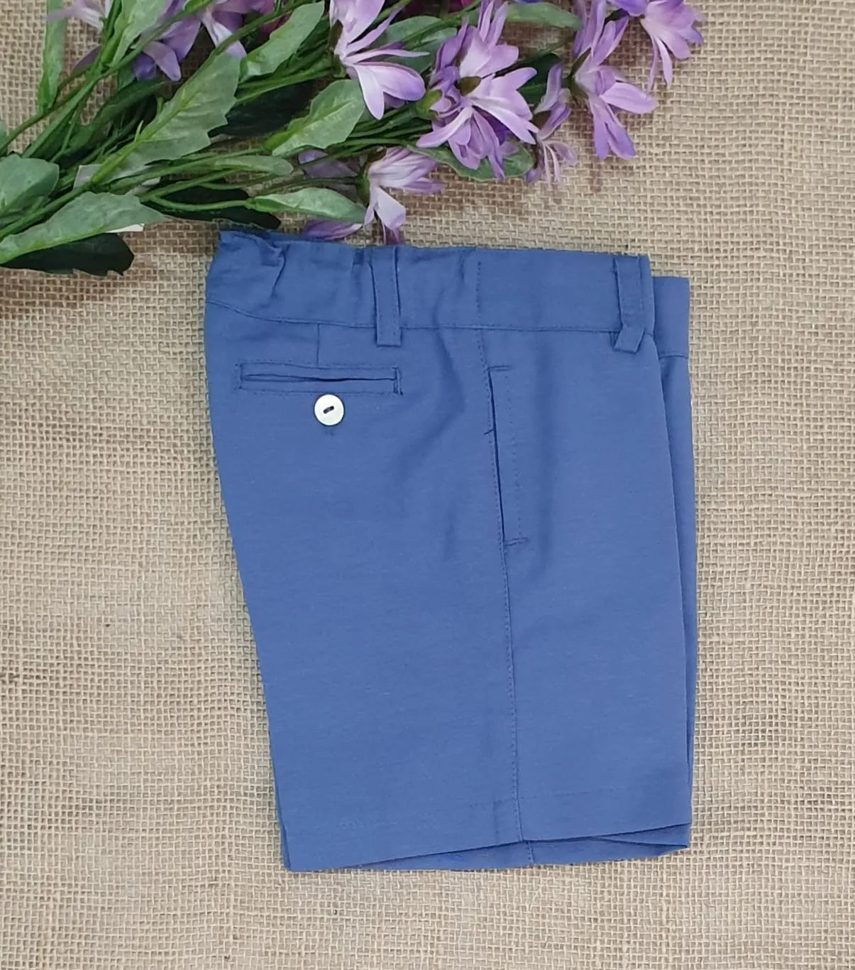 Pantalón niño corto sarga R400133 AZAFATA