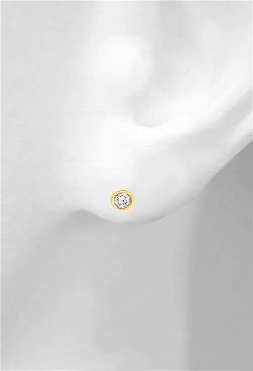 Pendientes oro con diamante 037_57100066