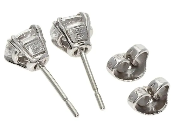 Pendientes ovalados de diamante Harry Winston 