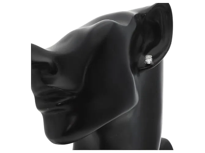 Pendientes ovalados de diamante Harry Winston 