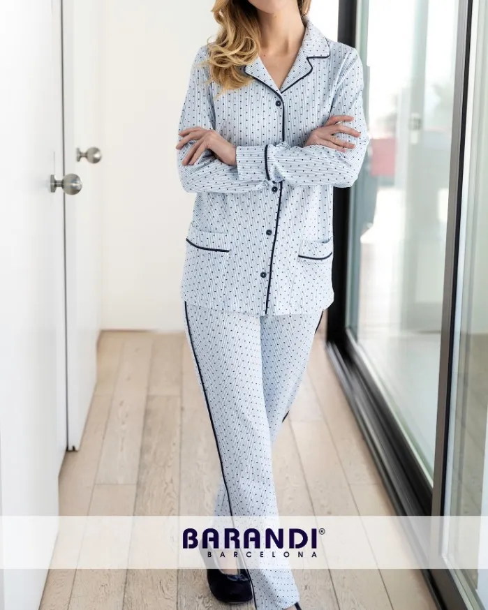 PIJAMA INVIERNO SEñORA MONICA12 BARANDI
