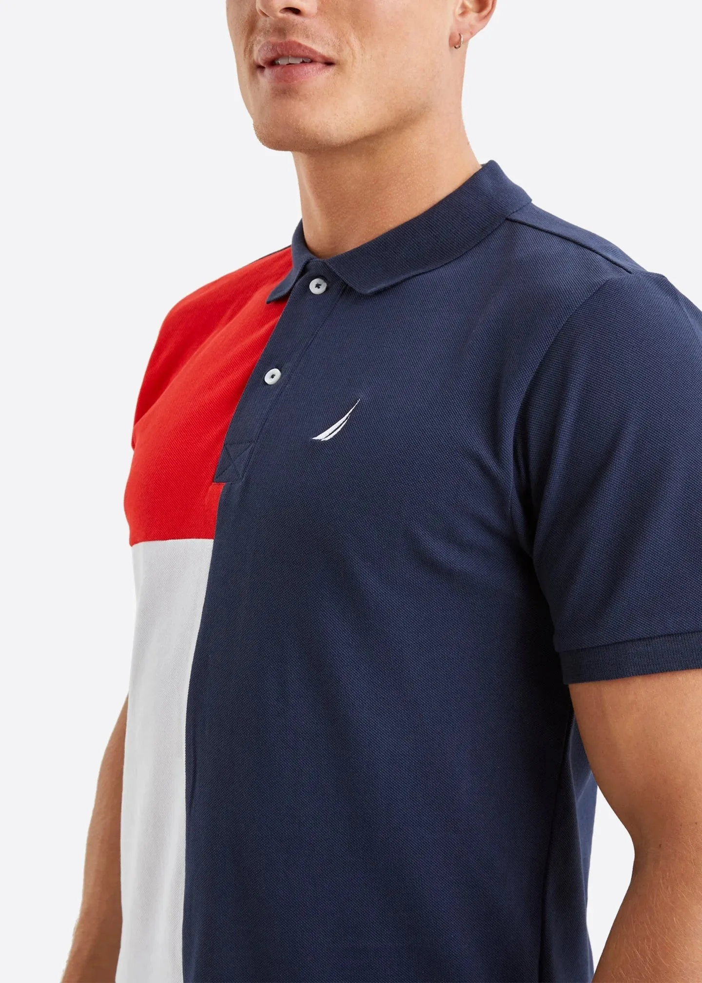 Polo Nautica Hombre Classic Fit Navy