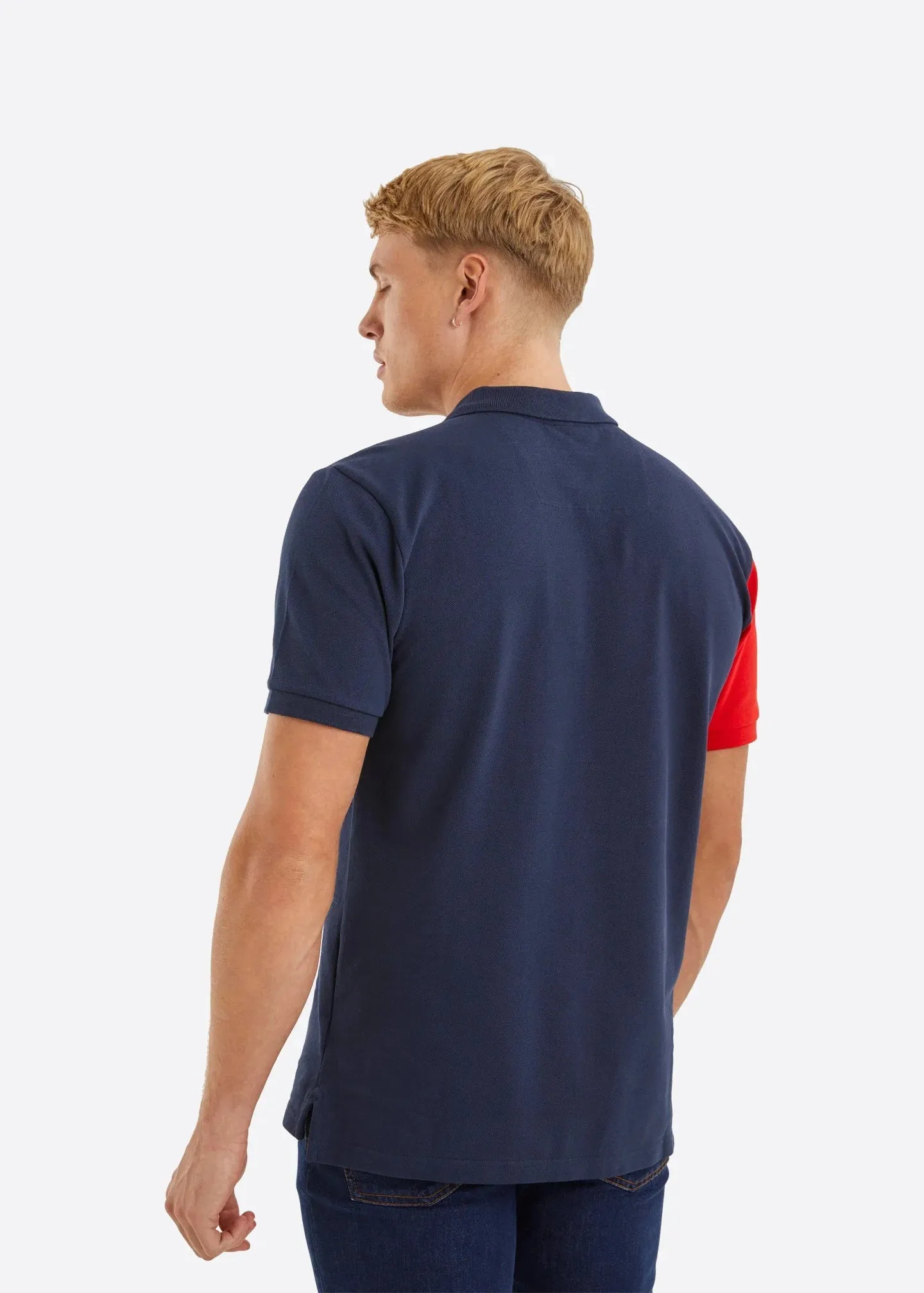 Polo Nautica Hombre Classic Fit Navy