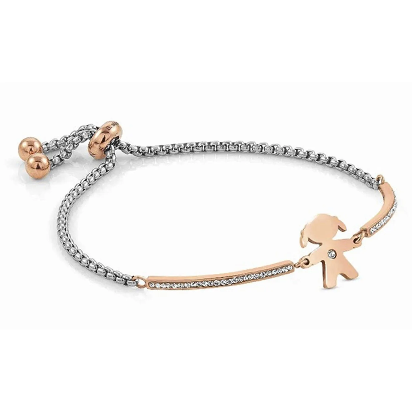 Pulsera Milleluci Niña Bicolor 028005 026