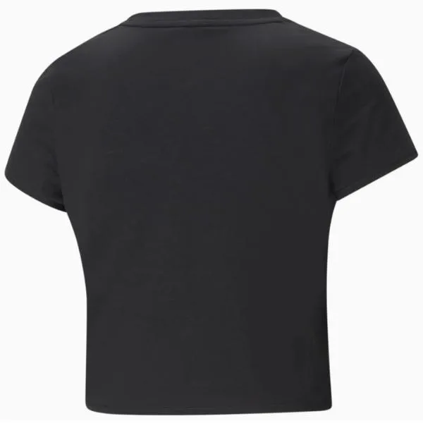 PUMA TRAIN Twisted Tee. Black. 520283 01.