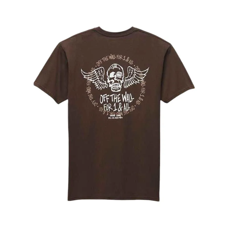 Remera Vans Club House SS Marrón