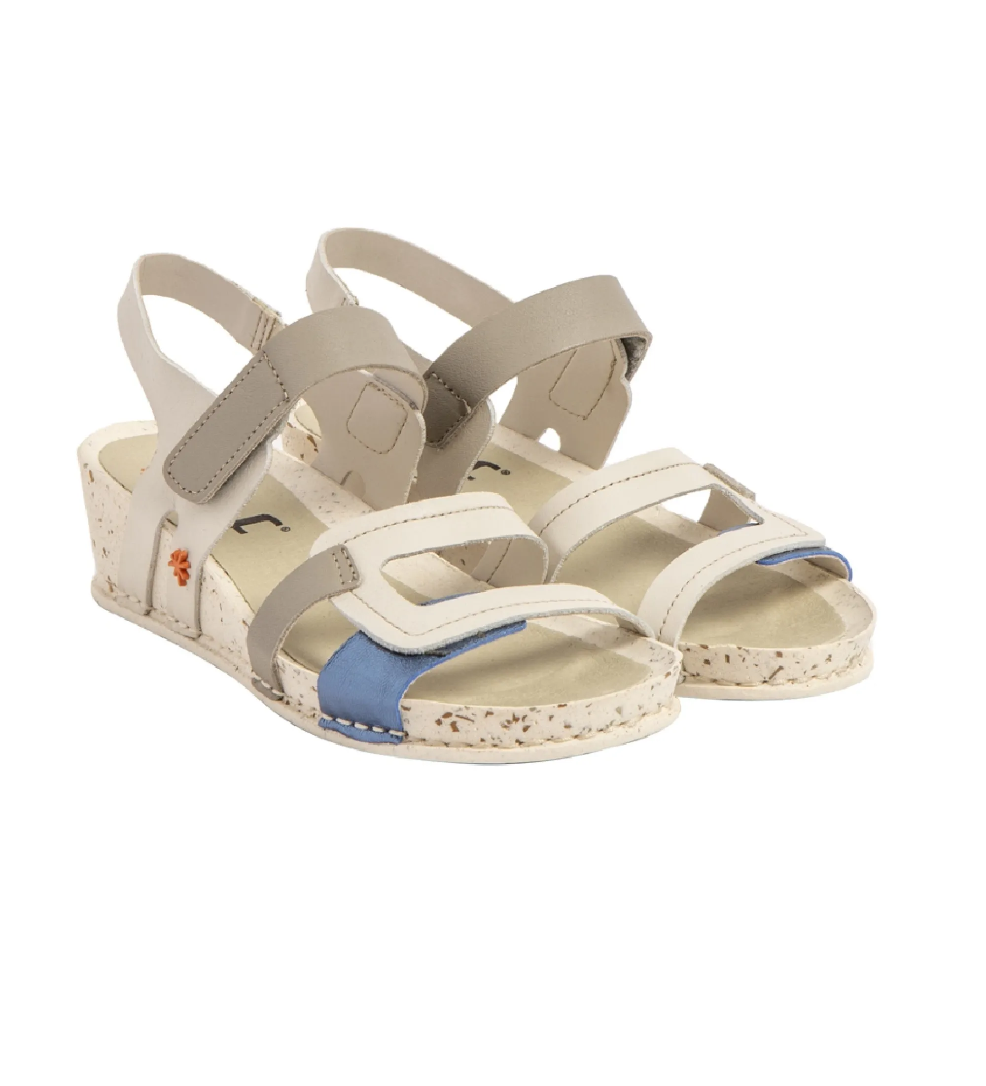 SANDALIAS DE PIEL 1941 I IMAGINE BLANCO  ALTURA TACóN 4,5CM