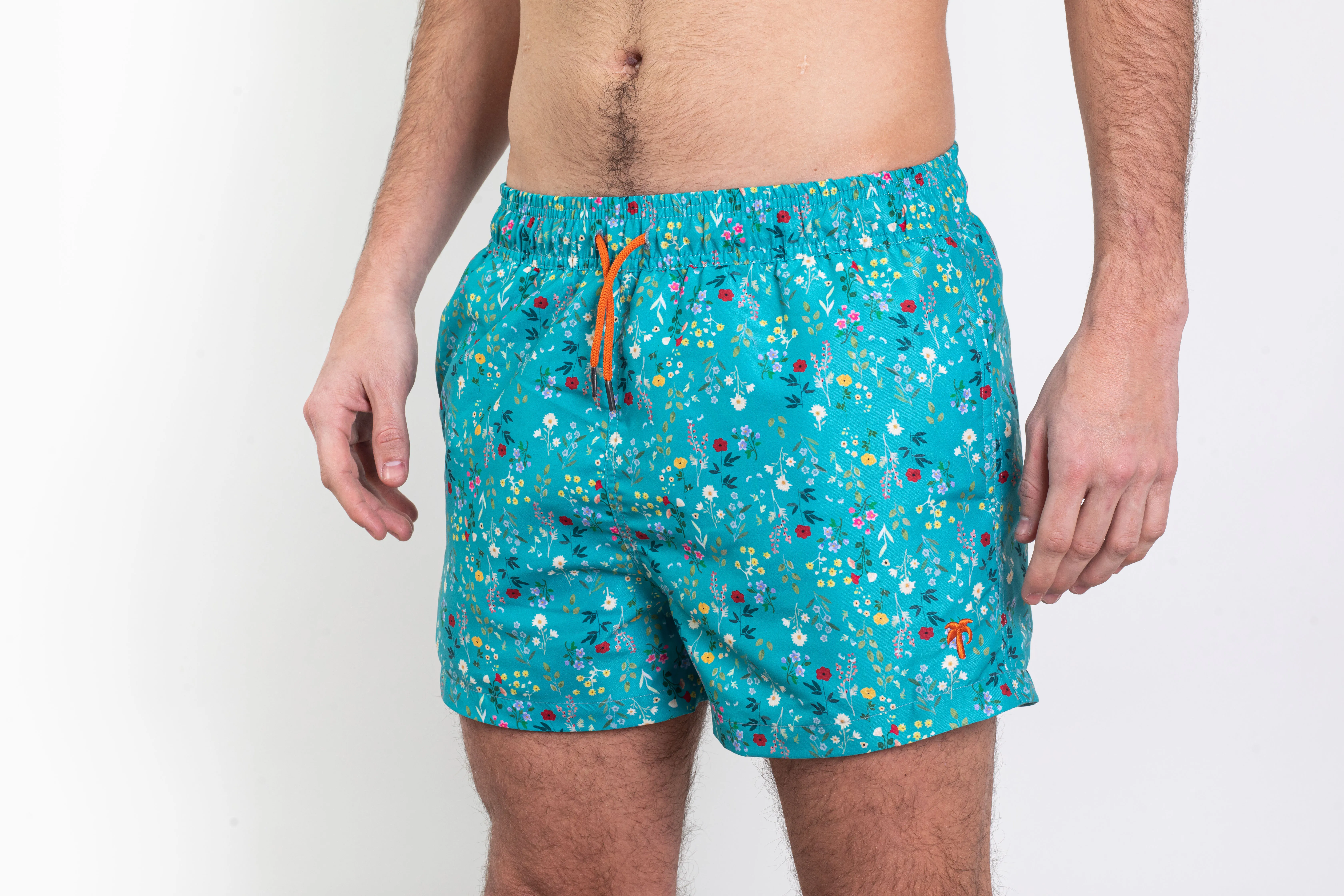 SHORT DE BA¥O PALMERA FLORES BROMEL