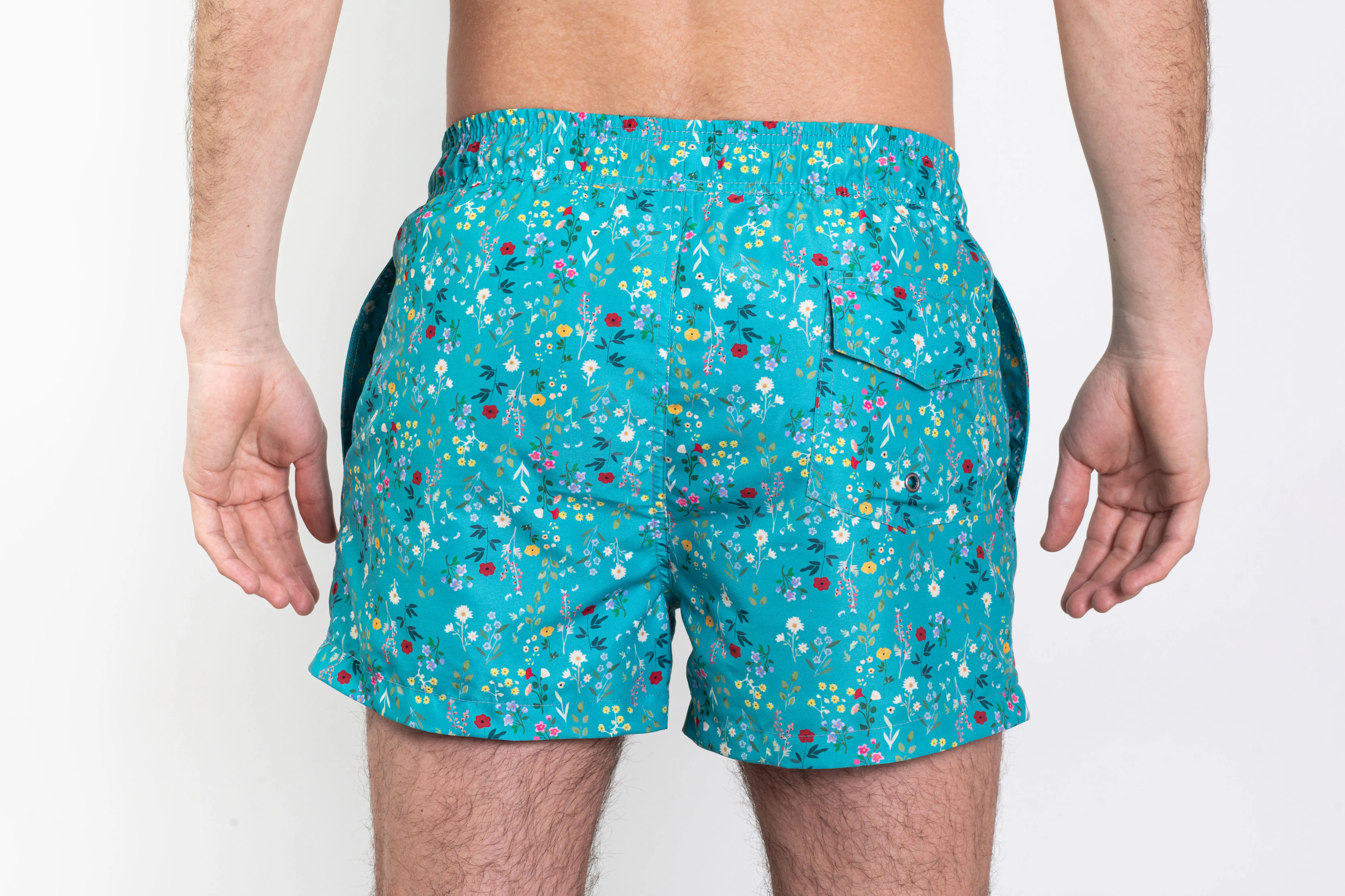 SHORT DE BA¥O PALMERA FLORES BROMEL