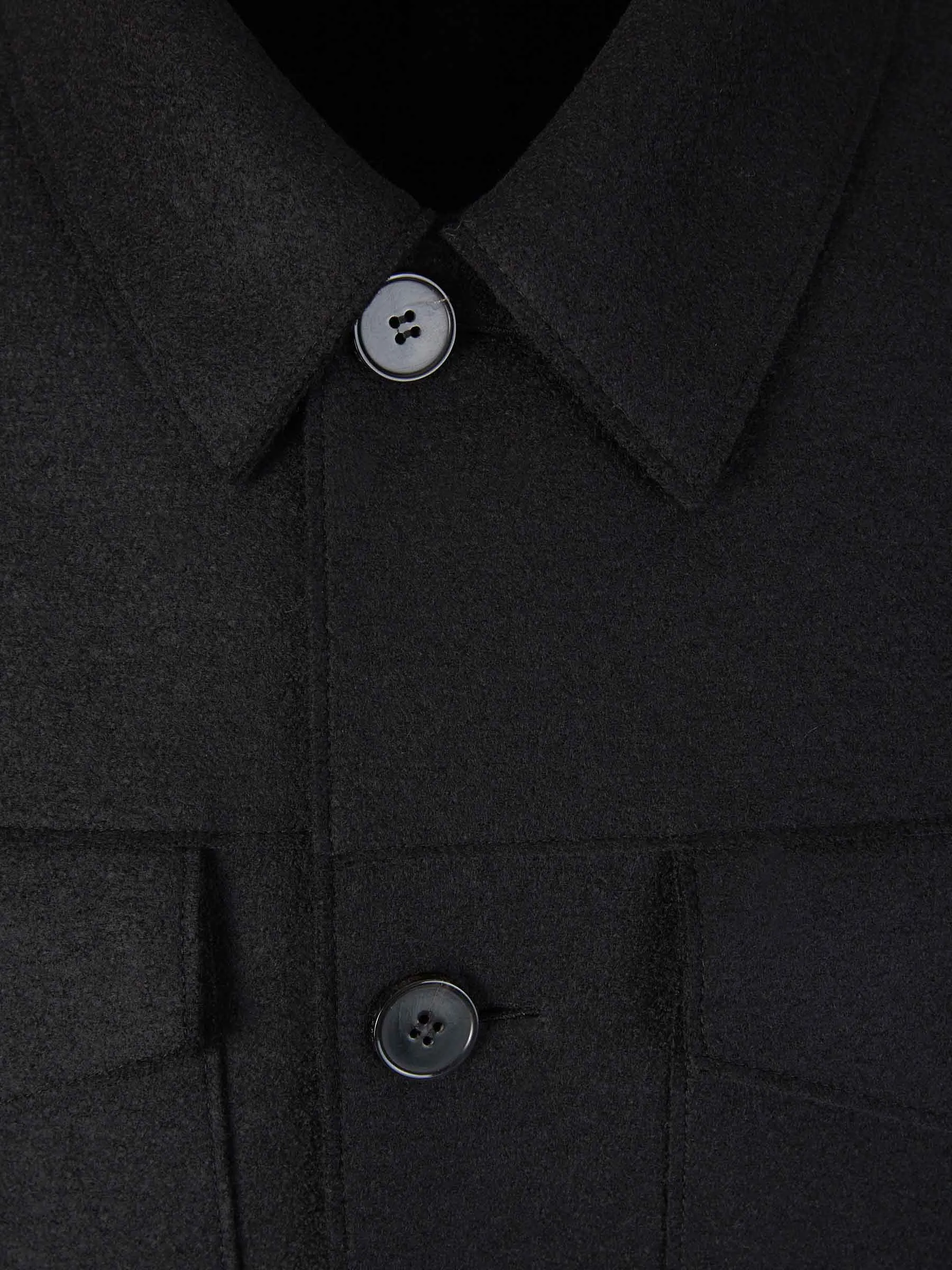 Sobrecamisa Cuello Clásico Lana