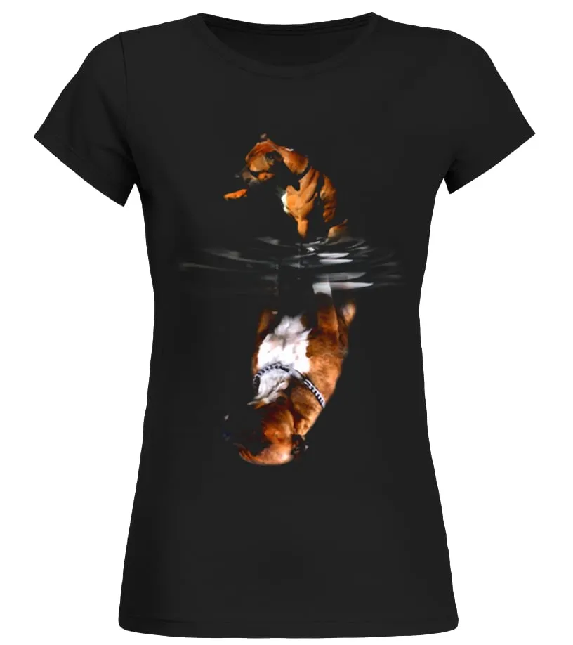 STAFFORDSHIRE BULL TERRIER 2 Camiseta cuello redondo Mujer
