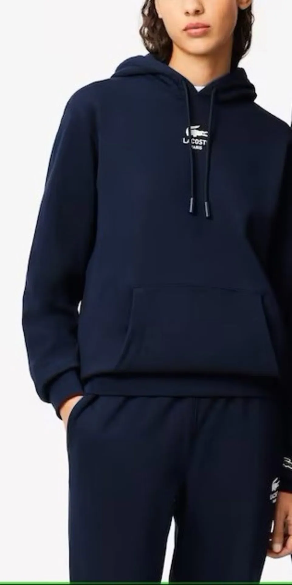 SUDADERA LACOSTE SH2740 MARINO
