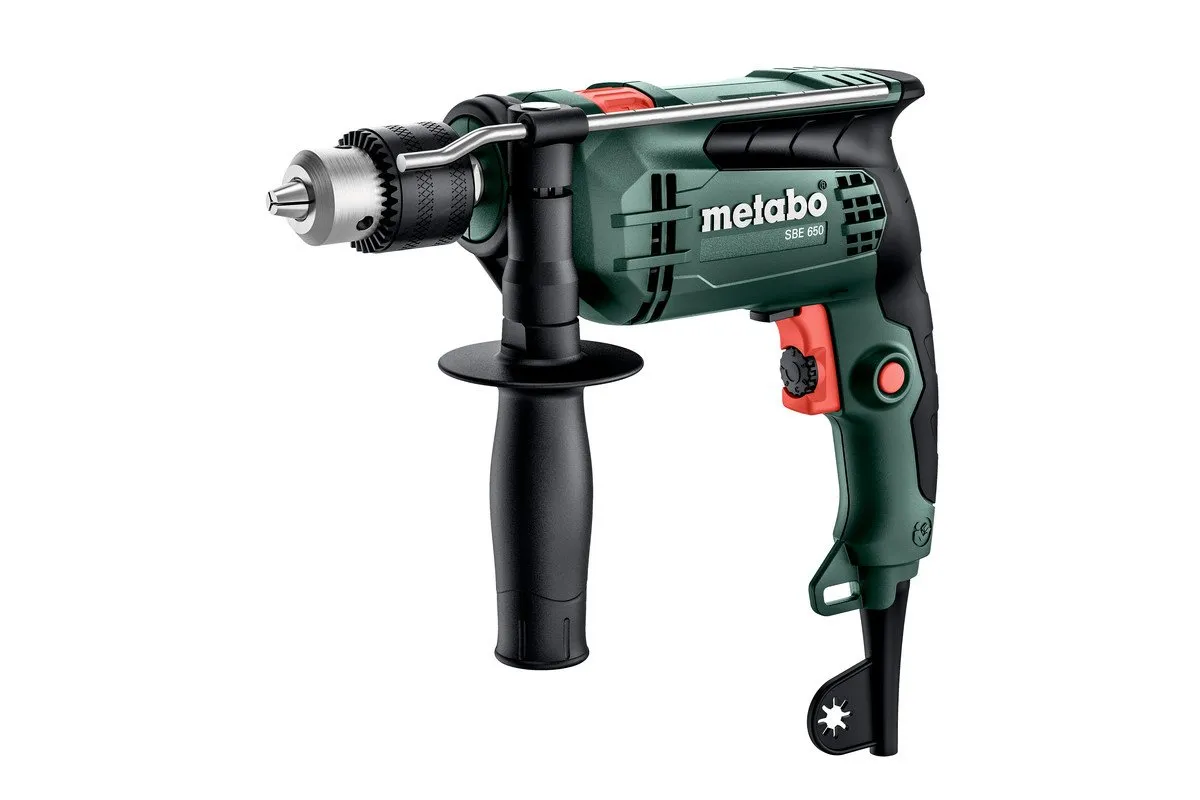 Taladro percutor Metabo SBE 650 + Maletín