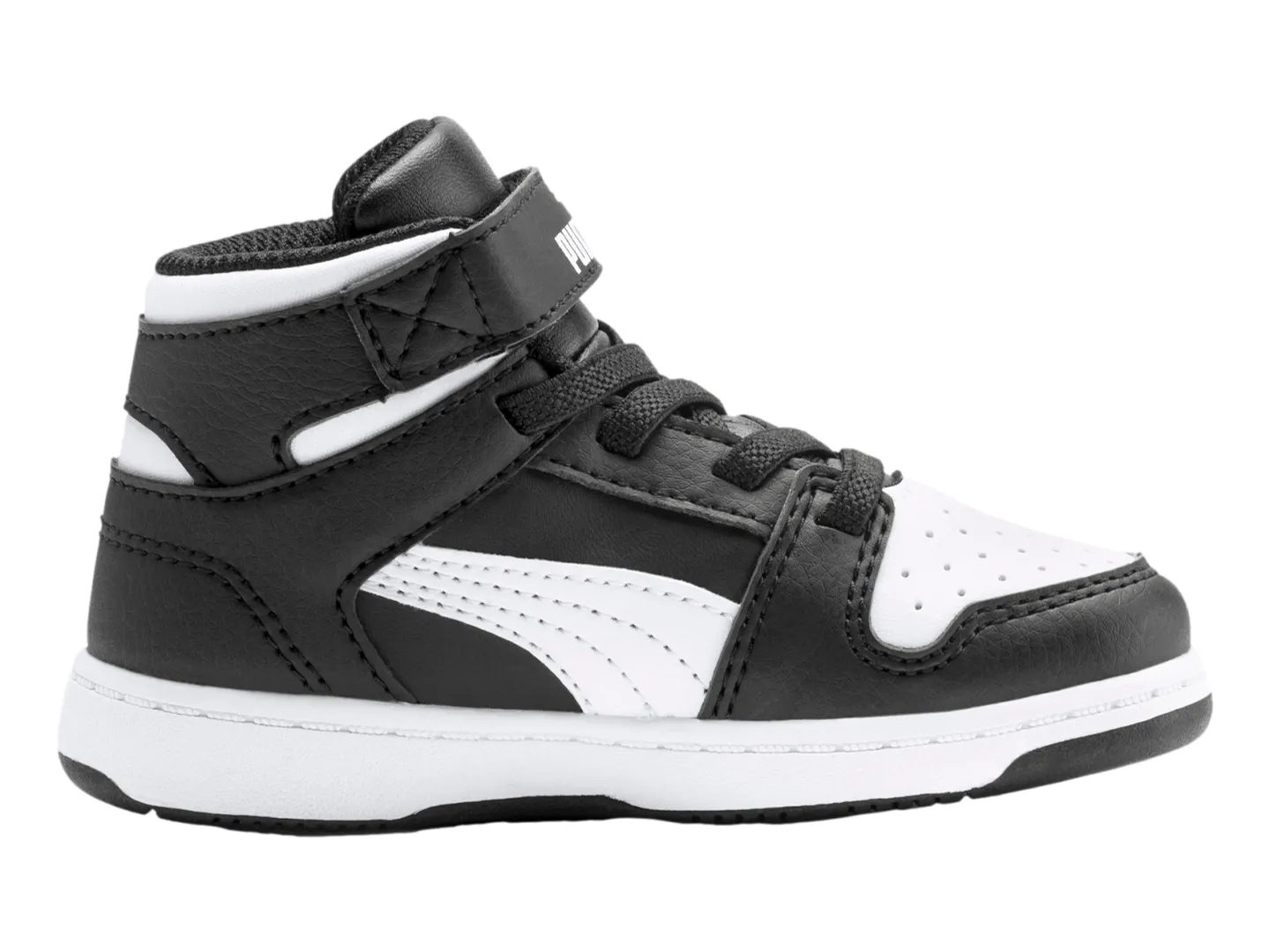Tenis Puma Rebound Layup Blanco Para Niño