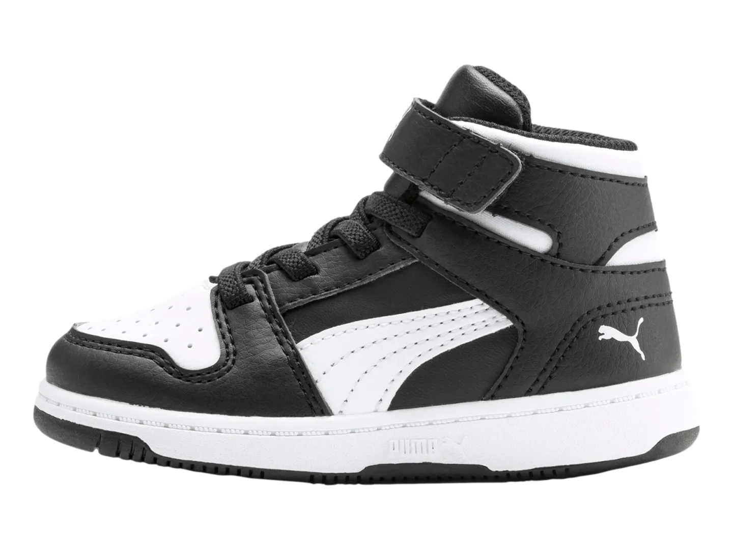 Tenis Puma Rebound Layup Blanco Para Niño