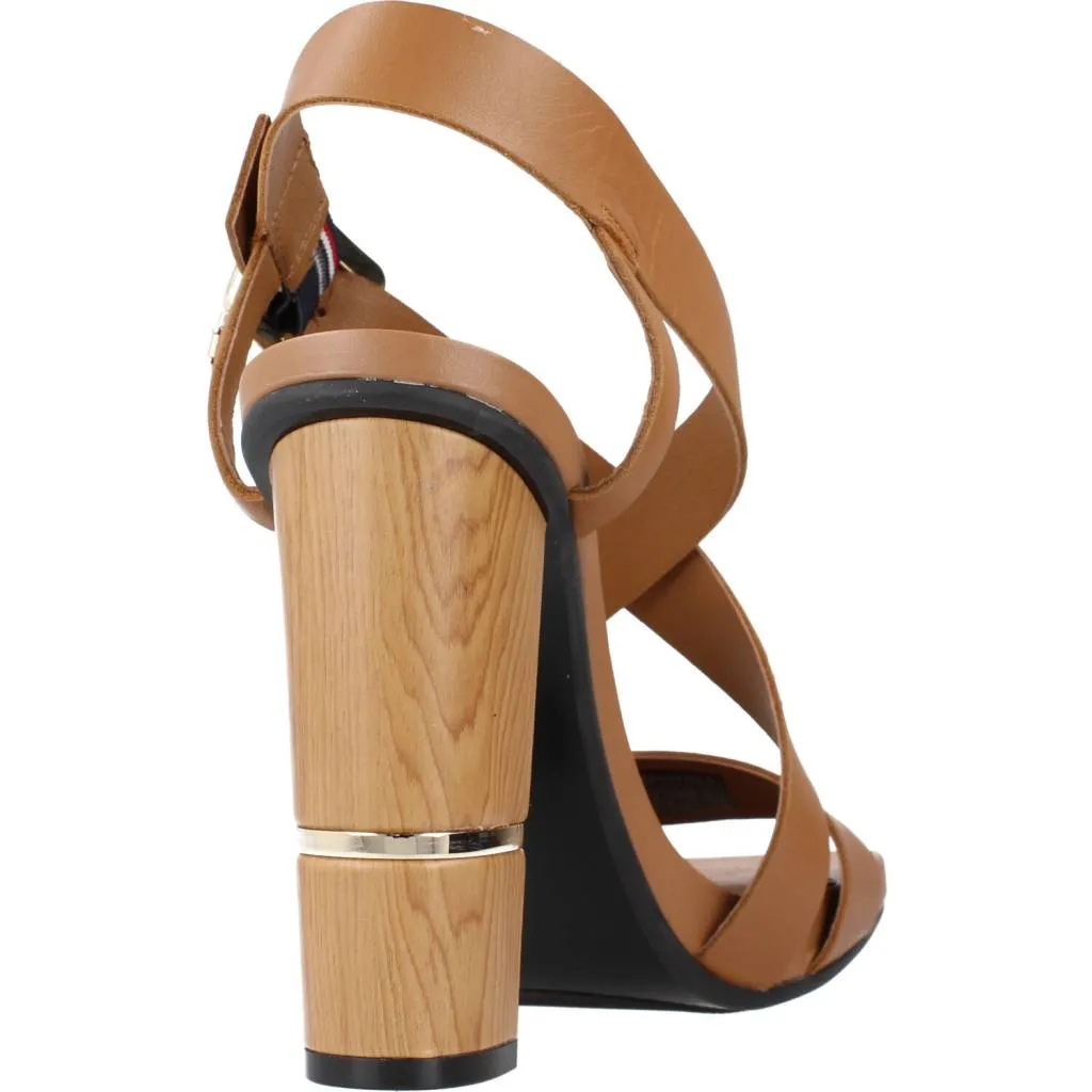 TOMMY HILFIGER HARDWARE BLOCK HIGH HEEL