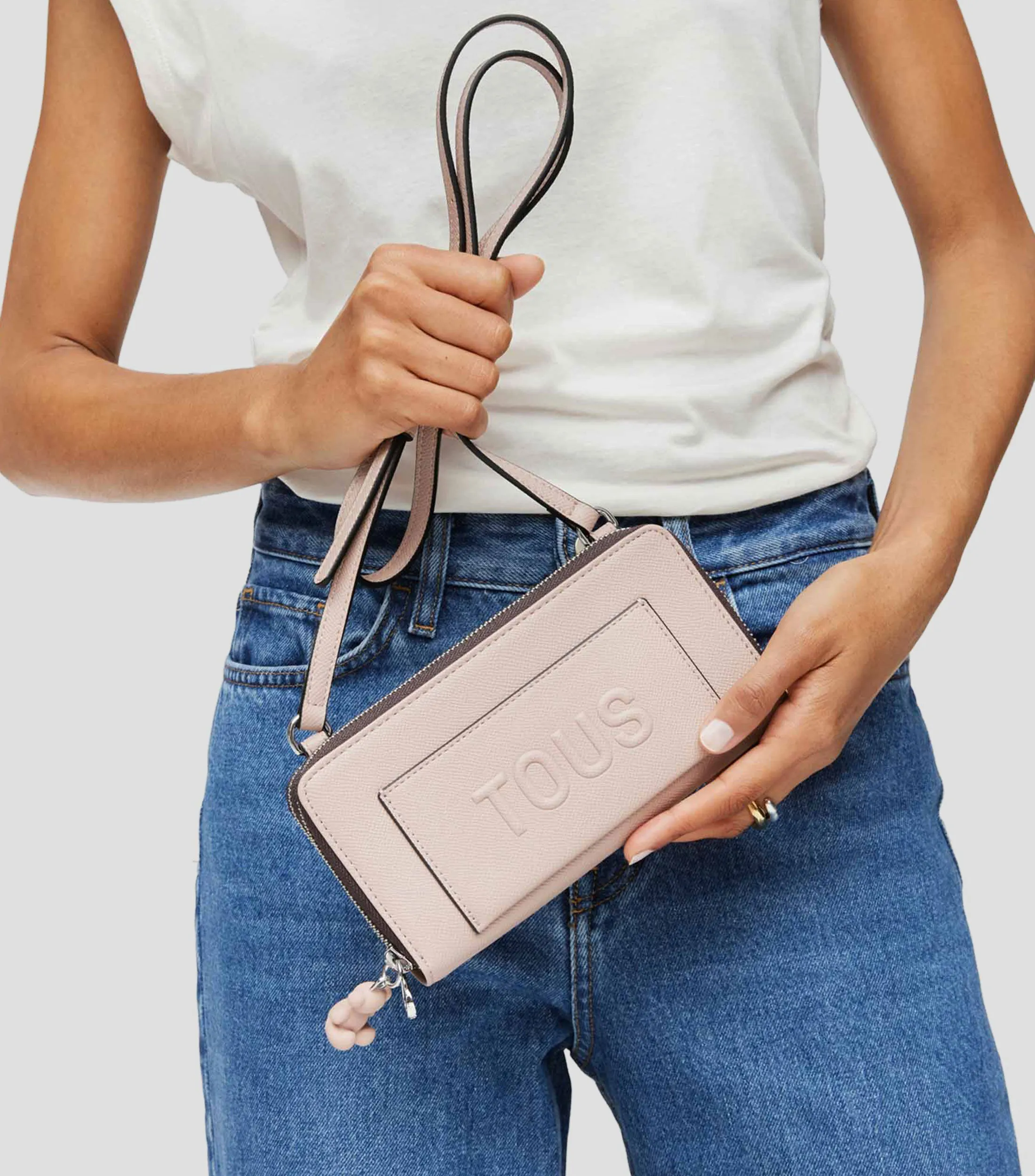 Tous Billetera portacelular La Rue New con logo Mujer
