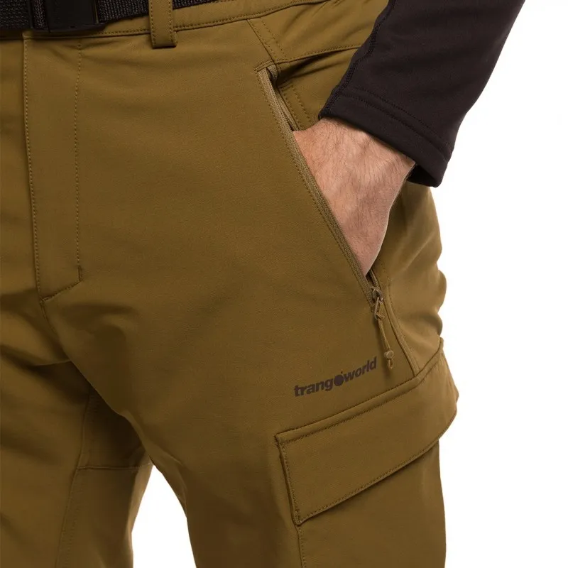 Trangoworld PANTALÓN LARGO ZAGORA MARRÓN