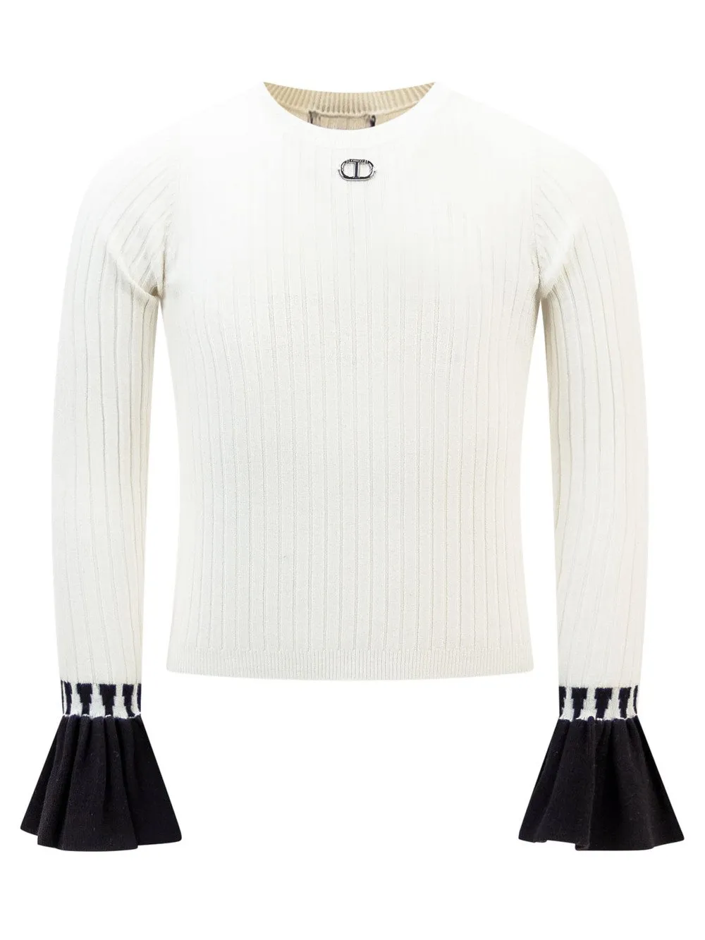 TWINSET SWEATER WITH LOGO