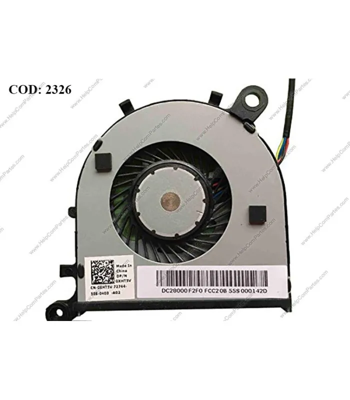 VENTI. DELL XPS 13 9343 9350 SERIES 0XHT5V 4PIN ORIG.
